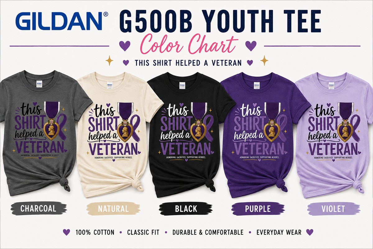 Youth T-Shirt - This Shirt Helped a Veteran | Veteran Support Tee