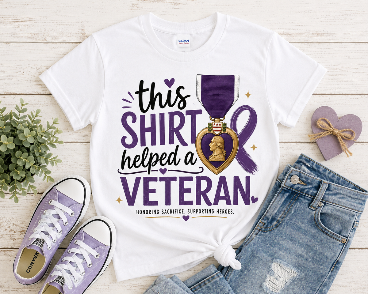 Youth T-Shirt - This Shirt Helped a Veteran | Veteran Support Tee